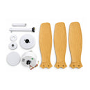 Ventilador de Teto com LED 18W Multicor Air Havana Opus 1400lm 3 Pás Madeira + Controle ST3359