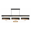 Pendente LED Flux Movi 30W 3000K Preto Luz Direta e Indireta Dimerizável LM3190 ST3360