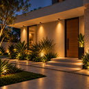 Spot LED Sobrepor Quadrado Opus Minima Glow 4.5W 3000K 30° Preto IP65 Externo ST3293