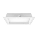 Painel Plafon LED Embutir Recuado Quadrado 18W Luz Neutra 120° Nordecor Kais 4192 ST3145