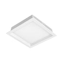 Painel Plafon LED Embutir Recuado Quadrado 18W Luz Neutra 120° Nordecor Kais 4192 ST3145