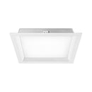 Painel Plafon LED Embutir Recuado Quadrado 18W Luz Neutra 120° Nordecor Kais 4192 ST3145