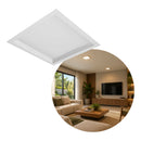 Painel Plafon LED Embutir Recuado Quadrado 18W Luz Neutra 120° Nordecor Kais 4192 ST3145