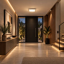 Painel Plafon LED Sobrepor Quadrado Recuado 18W 4000K Branco Opus Inside Square 87296 ST3340