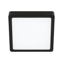 Painel Plafon LED Sobrepor Quadrado 24W 3000K 1680lm Opus em Alumínio Preto 82109 ST3361