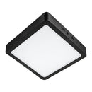 Painel Plafon LED Sobrepor Quadrado 24W 3000K 1680lm Opus em Alumínio Preto 82109 ST3361