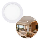Painel Plafon LED Embutir Redondo 18W 4000K 1440lm Branco Opus Eco 33440 ST3362