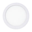 Painel Plafon LED Embutir Redondo 18W 3000K Branco Opus Eco 33884 ST3362