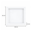 Painel LED Embutir Recuado Quadrado Opus Inside Square 24W 4000K Branco 85339 ST3347