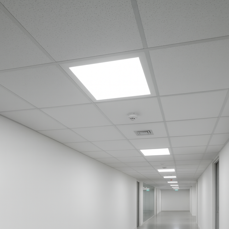 Painel Plafon LED 6W Luminária de Embutir ST434