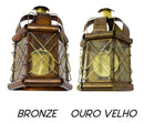 Arandela Artesanal Ouro Velho Latão Rainha 34cm 015 St1439