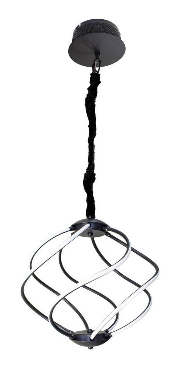 Luminária Pendente Kotaca 46x43cm PD1286P-PT 3000k 26w St1454