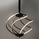 Luminária Pendente Kotaca 46x43cm PD1286P-PT 3000k 26w St1454