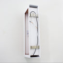 Arandela Puch Branca Led Efeito Decorativa Parede Teto 10w 50cm 5745/50-BT/CB-M St164 - Branca