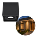 Plafon Spot Sobrepor Teto Box Preto P/ PAR20 Starlumen ST2755