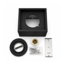 Plafon Spot Sobrepor Teto Box Preto P/ PAR20 Starlumen ST2755