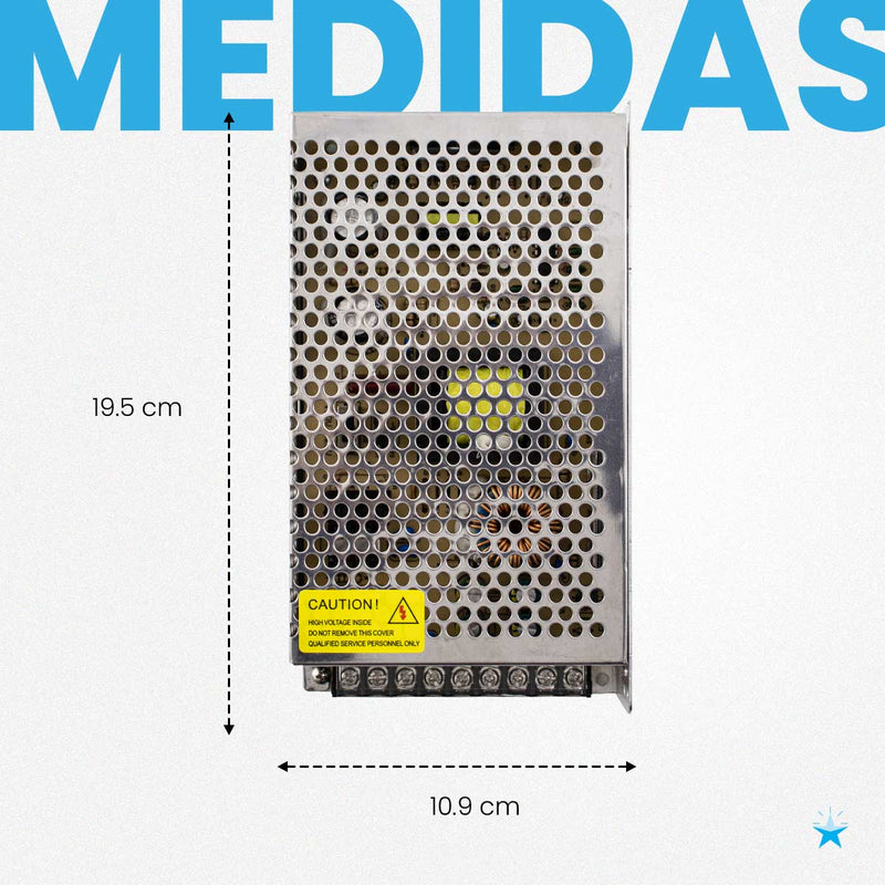 Fonte de Alimentação Chaveada 12V 252W 21A Bivolt 7026 Nordecor ST3126