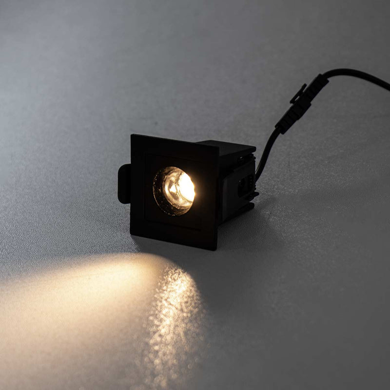 Spot Downlight Powerus Embutir 38° LED 2W Br. Quente 180lm 6370 Nordecor ST2992