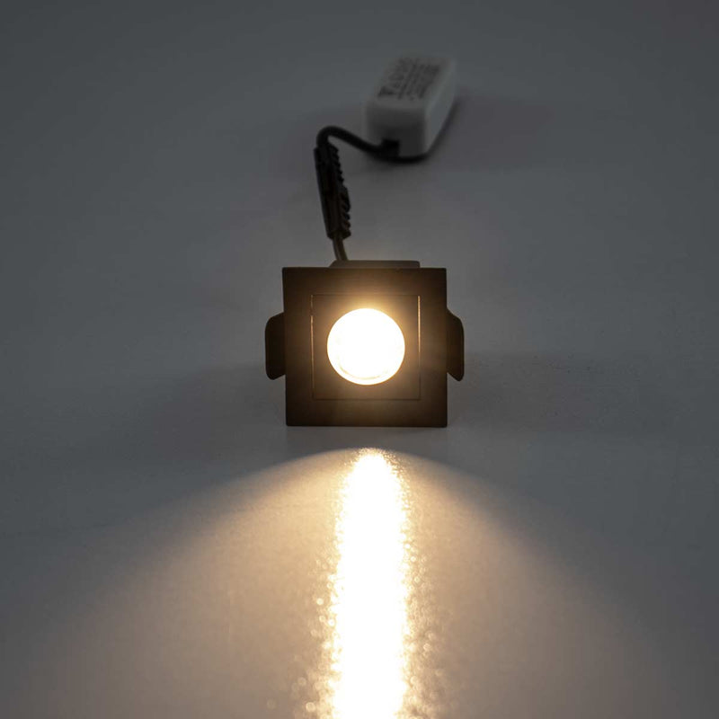 Spot Downlight Powerus Embutir 38° LED 2W Br. Quente 180lm 6370 Nordecor ST2992