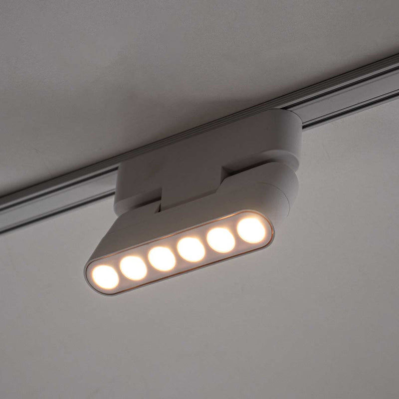 Spot Módulo LED Pontual kay Magnético 6W 3000k Branco p/Trilho Nordecor  ST3071
