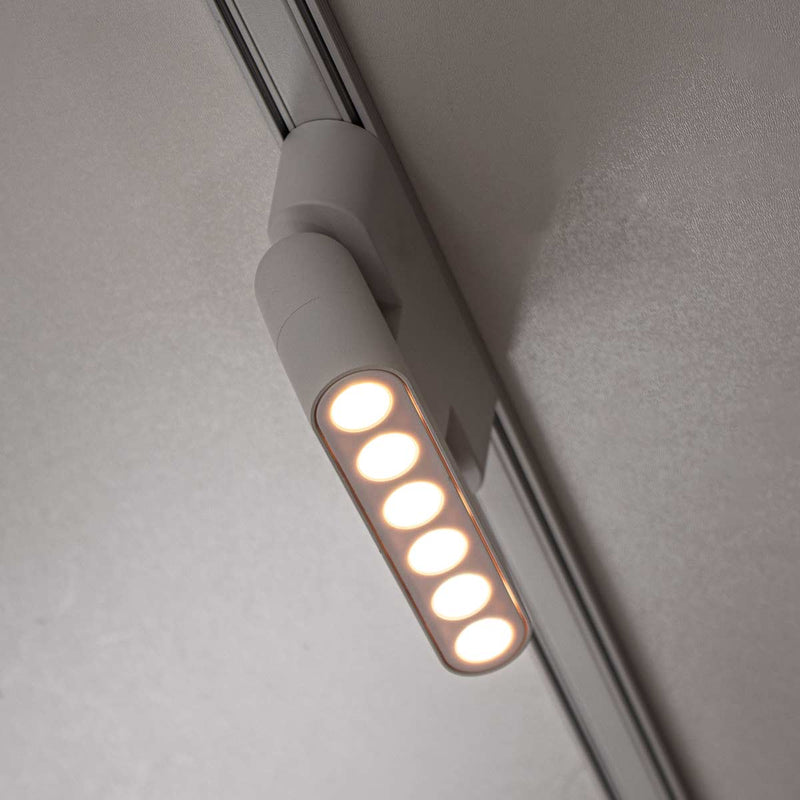Spot Módulo LED Pontual kay Magnético 6W 3000k Branco p/Trilho Nordecor  ST3071