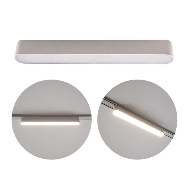 Módulo LED Difusor kay Magnético 12W 3000K p/ Trilho 6706 Nordecor ST3071