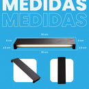 Arandela LED Yeni 7W 3000K 539LM 30CM IP65 Preta 2800 Nordecor ST3146-Nordecor-Starlumen