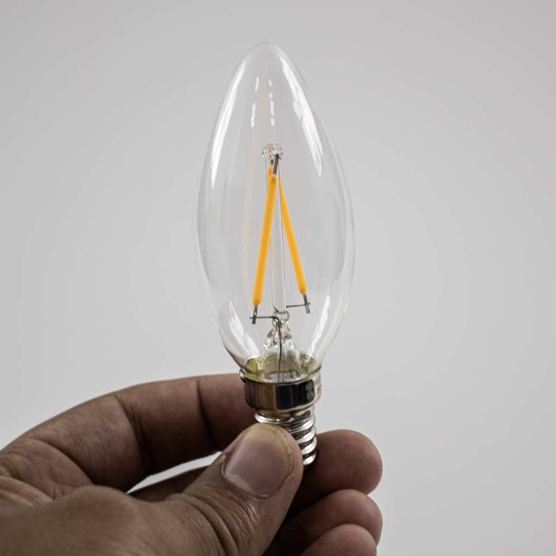 Lâmpada LED Vela 2W 2400K 180lm E14 Bivolt IRC80 L054C2-BVT Starlux ST3149