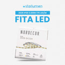 Fita LED 5M 2025 12V 5W/M 3000k 176LEDs/M 750lm/M IP20 7168 Nordecor ST3151-Nordecor-Starlumen