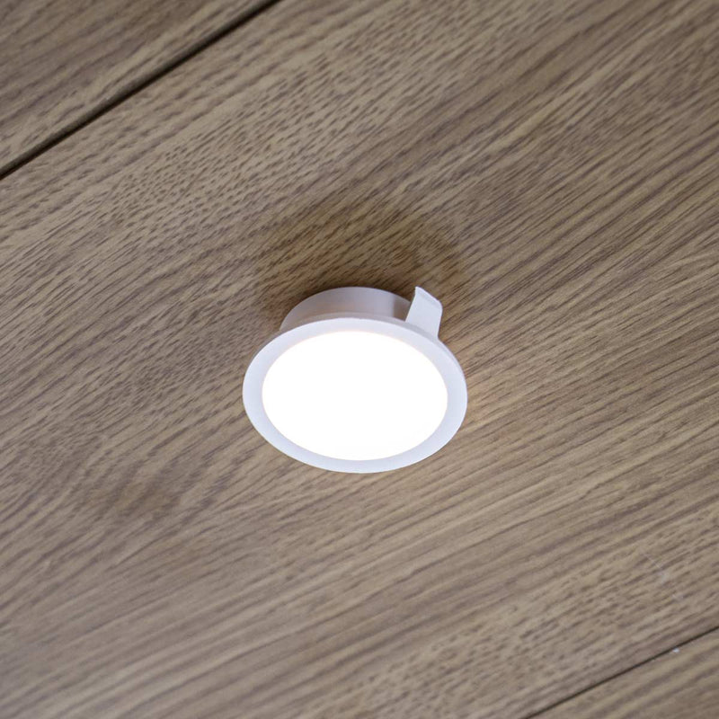 kit 2x Spot LED Embutir Alua Redondo 2W 3000K IRC80 Nordecor ST3153