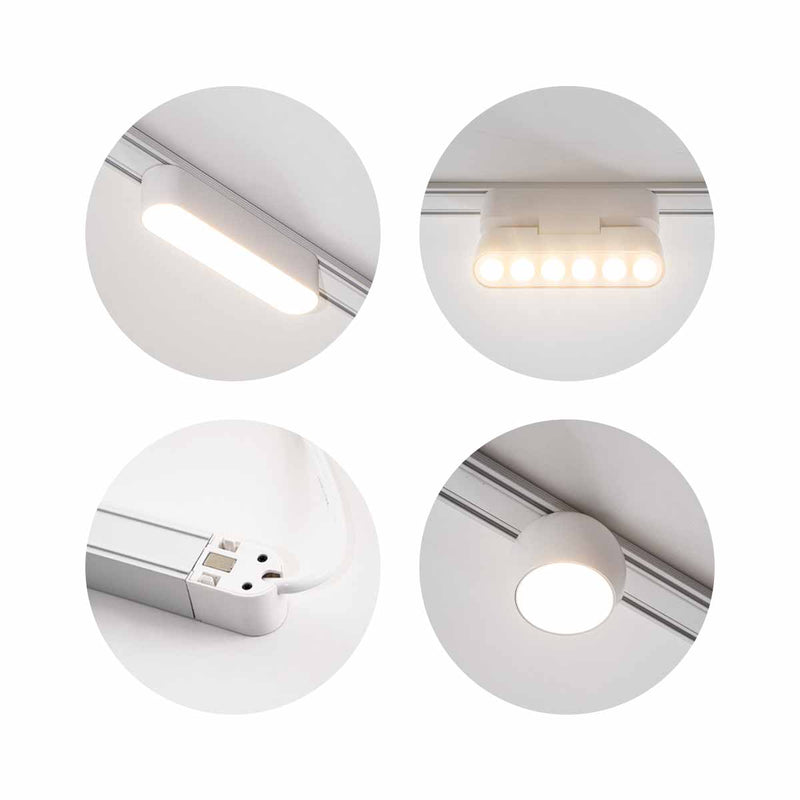 Trilho Eletrificado Magnético Kay Track Sobrepor 2 Metros 6715 Nordecor ST3022