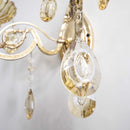 Arandela Cristal Clássica Candelabro Dourado 2 Braços 2xE14 Sindora ST3163-Sindora-Starlumen