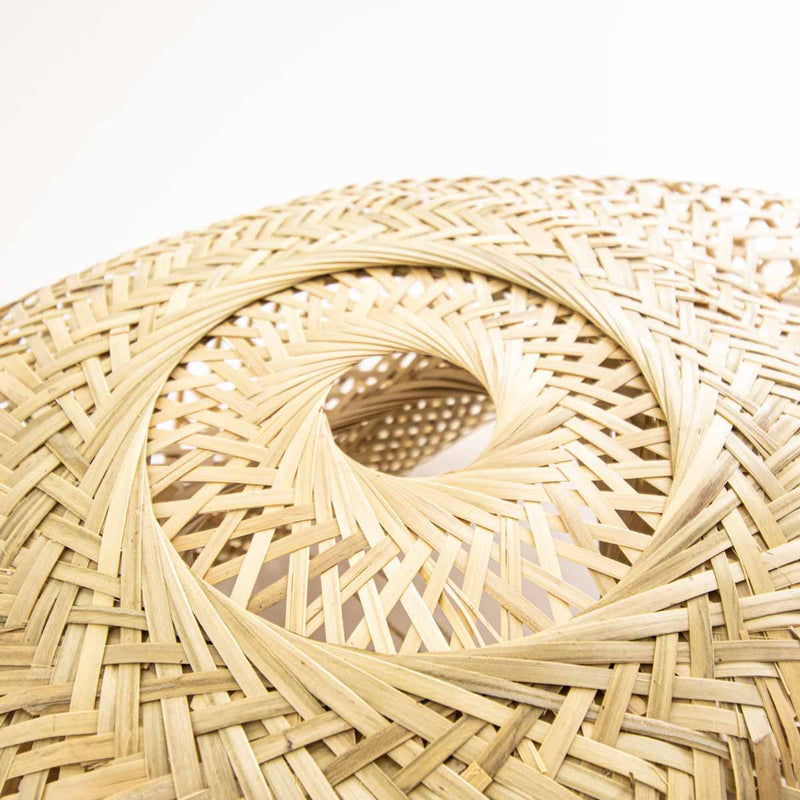 Pendente Borneu  60x26cm de Fibra de Bambu p/ 1XE27 P-BORNEU-60 GMH ST3161