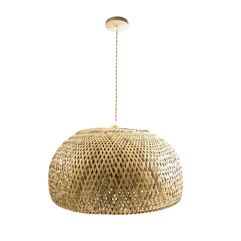 Pendente Sumatra Meia Lua 55CM em Fibra de Bambu  P-SUMATRA-55 GMH ST3161