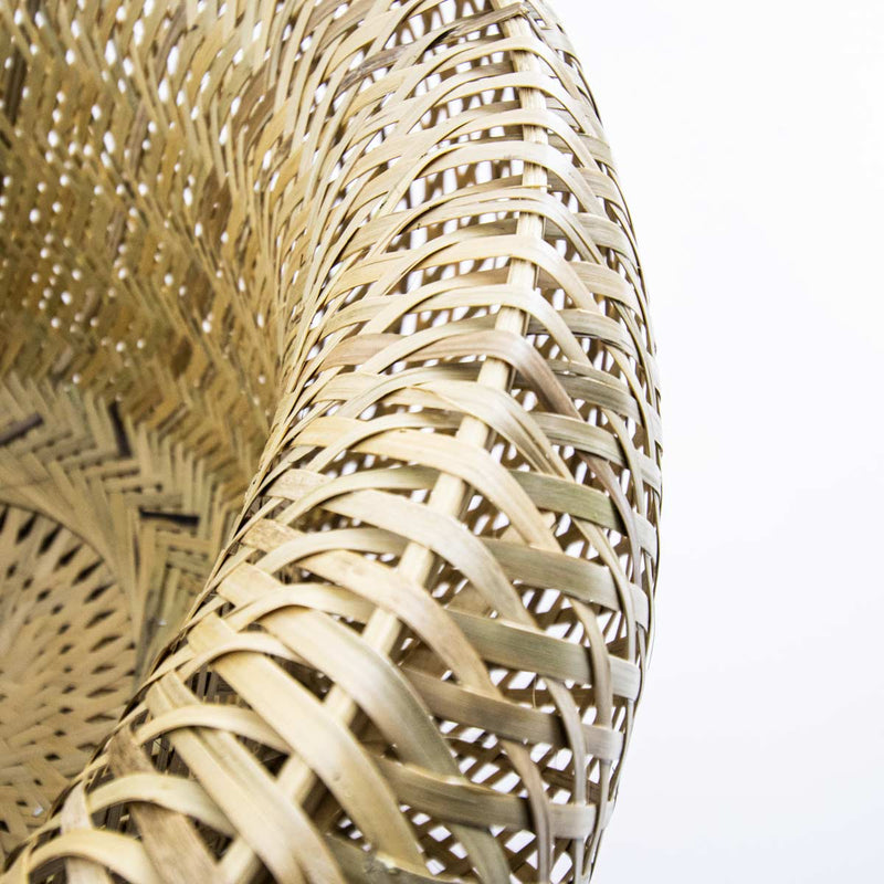 Pendente Sumatra Meia Lua 55CM em Fibra de Bambu  P-SUMATRA-55 GMH ST3161