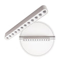 Spot LED 12W Pontual Kay Magnético 3000k P/ Trilho IRC90 6700 Nordecor St3071