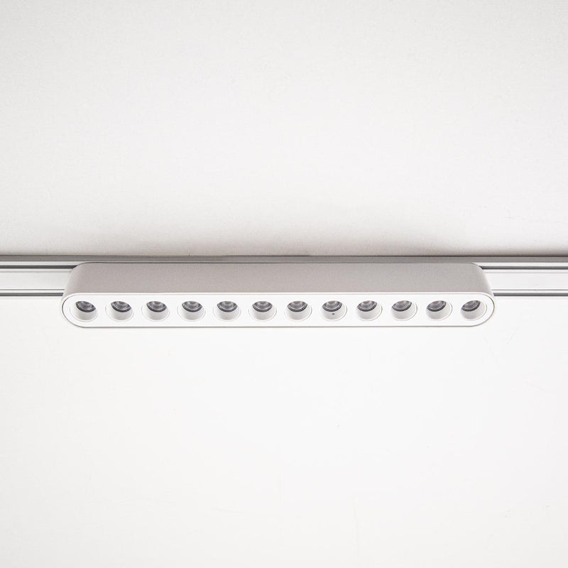 Spot LED 12W Pontual Kay Magnético 3000k P/ Trilho IRC90 6700 Nordecor St3071
