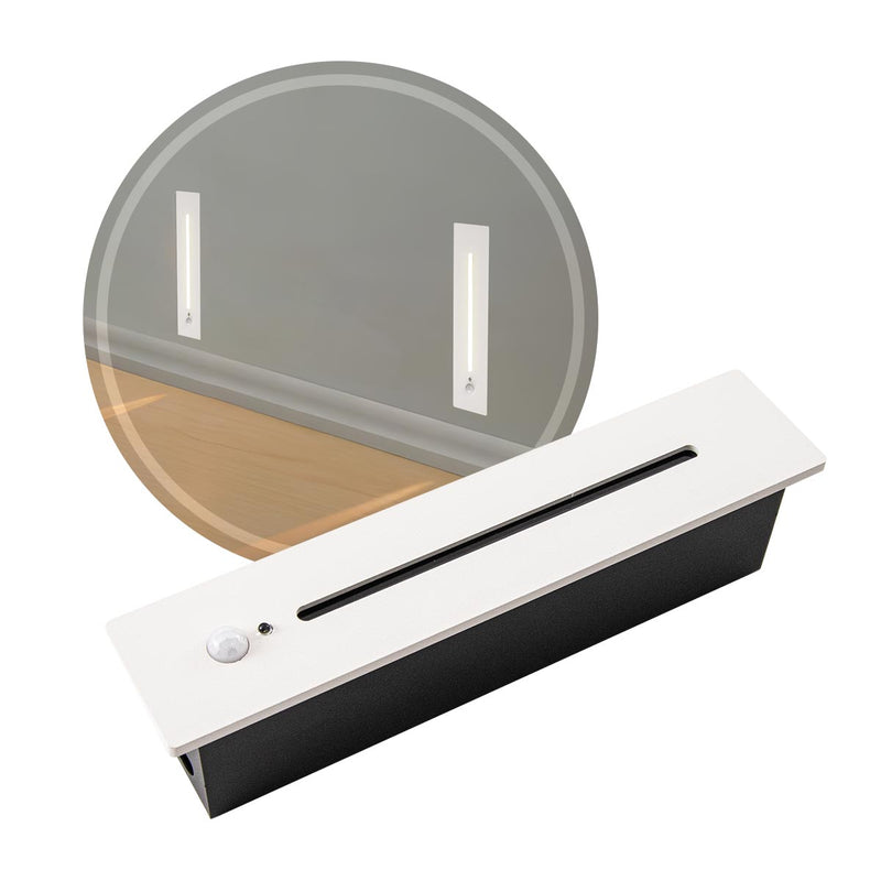 Balizador LED Rift com Sensor de Presença Bivolt IP20 Bella Iluminação ST3166