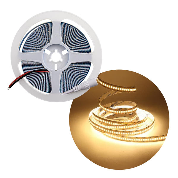Fita LED 2835 12V 5M 120LEDs/m 12W/m 1200lm Branco Quente 3000k ST3217
