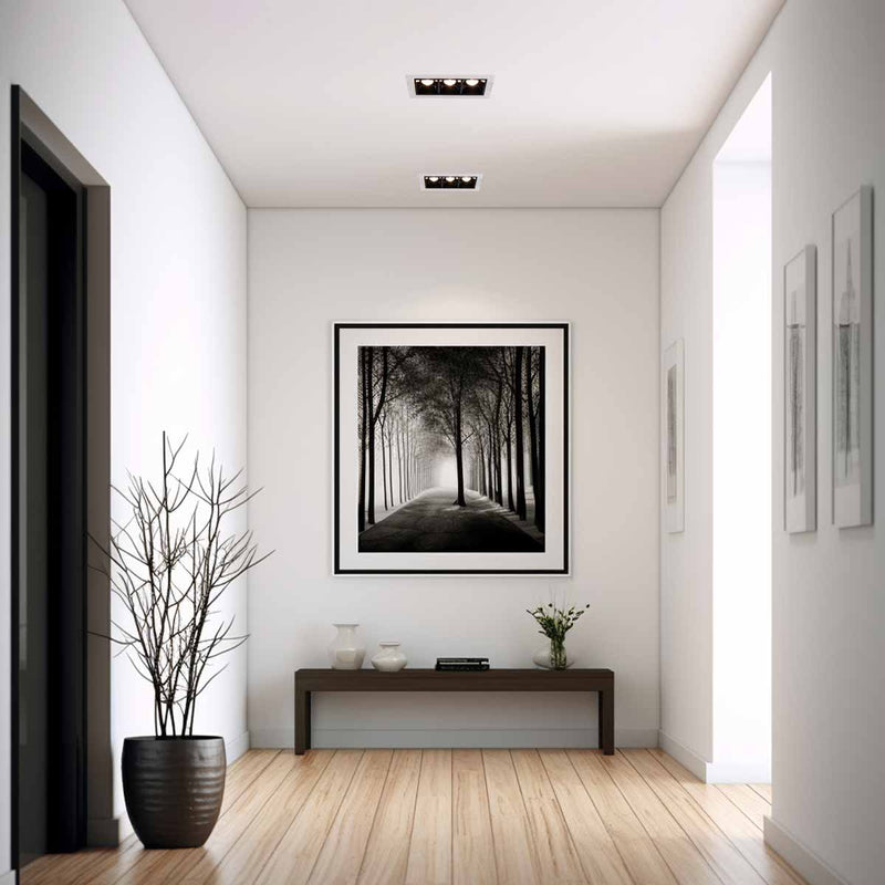 Spot LED de Embutir Calli 6W 3000k Branco e Preto Bella Iluminação ST3221