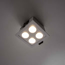 Spot LED Downlight POWERUS Embutir 8W 3000K 38° IRC90 6732 Nordecor ST3223-Nordecor-Starlumen