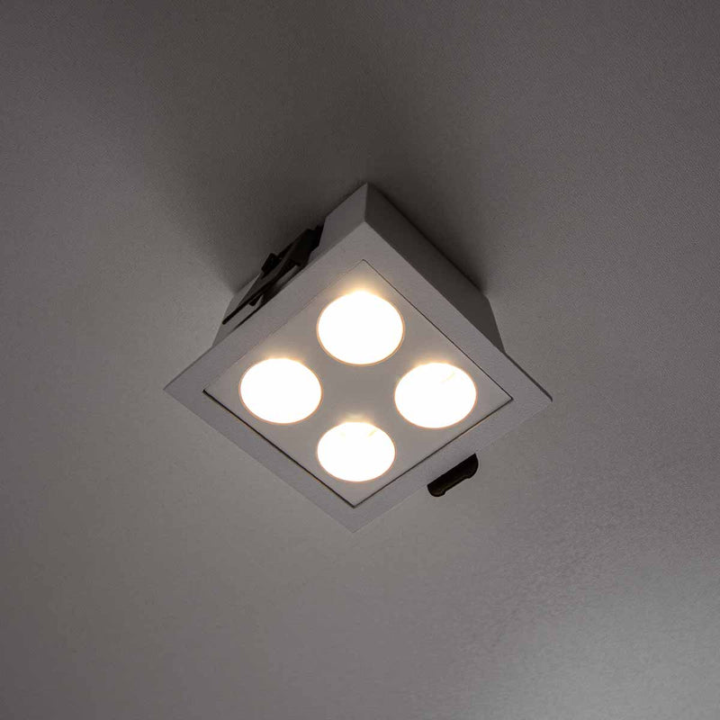 Spot LED  Downlight POWERUS Embutir 8W 3000K 38° IRC90 6732 Nordecor ST3223