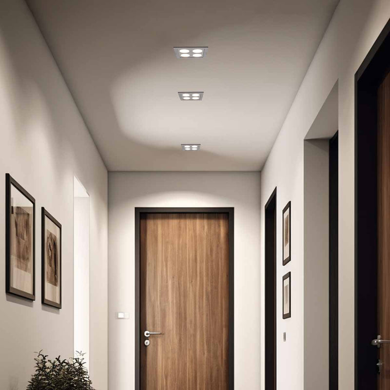 Spot LED  Downlight POWERUS Embutir 8W 3000K 38° IRC90 6732 Nordecor ST3223