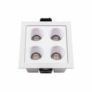 Spot LED Downlight POWERUS Embutir 8W 3000K 38° IRC90 6732 Nordecor ST3223-Nordecor-Starlumen