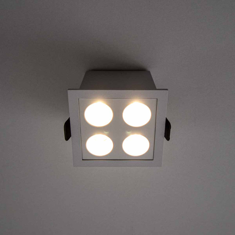 Spot LED  Downlight POWERUS Embutir 8W 3000K 38° IRC90 6732 Nordecor ST3223