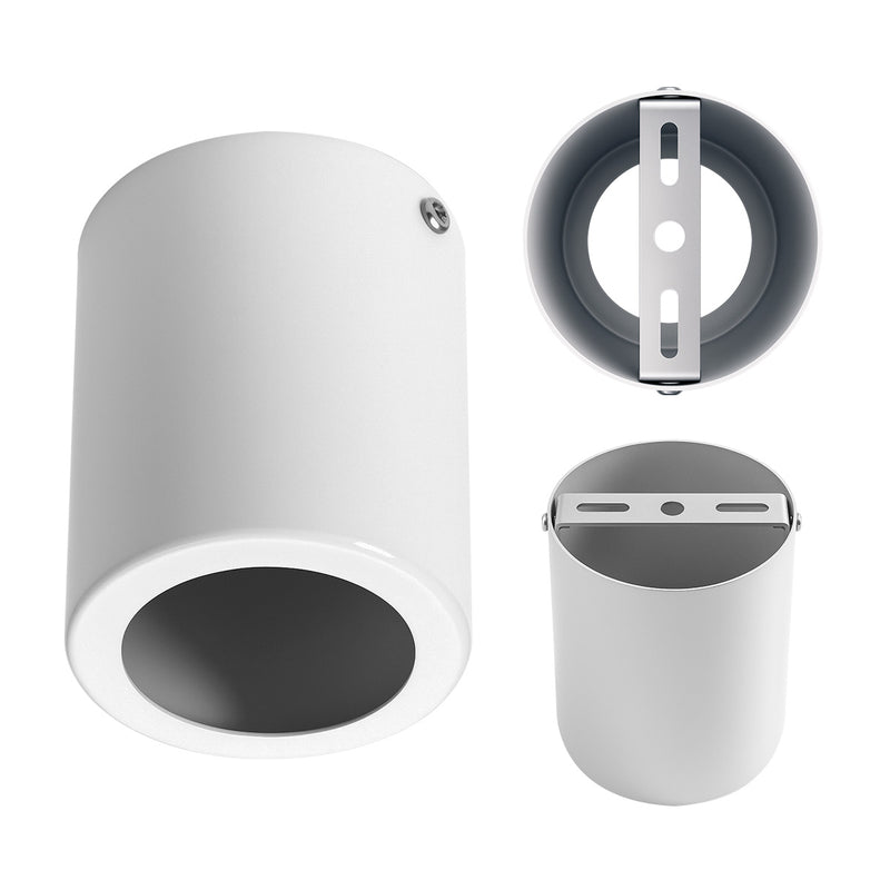 Plafon de Sobrepor Redondo Foco Fixo p/ AR70 GU10 Starlumen ST2951