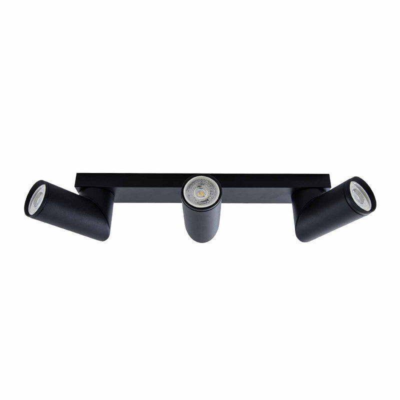 Spot Piere Sobrepor Triplo Direcionável c/ Canopla p/ MR16 6345 Nordecor ST3227