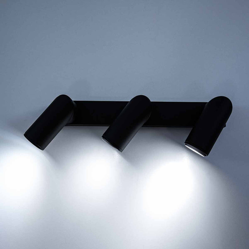 Spot Piere Sobrepor Triplo Direcionável c/ Canopla p/ MR16 6345 Nordecor ST3227