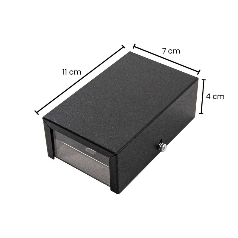 Arandela Slim 2 Focos Alumínio p/G9 Externa Parede Muro ST3144