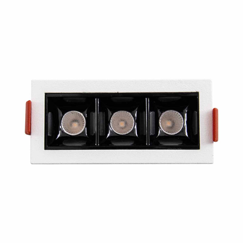 Spot LED Embutir Picco 7W 2700K IRC90 Preto/Branco 4992 ST3228